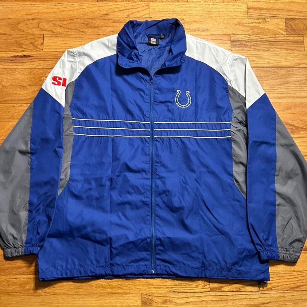 NFL Colts Vintage 90s windbreaker jacket